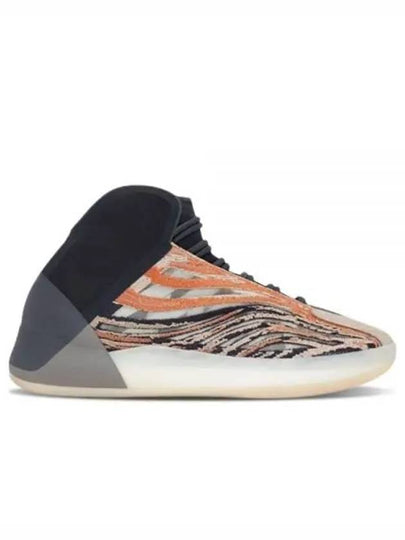 Yeezy QNTM High Top Sneakers Flash Orange - ADIDAS - BALAAN 2