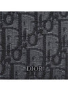 Wallet Black  Oblique Jacquard - DIOR - BALAAN 6