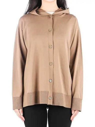 Women s hooded knit cardigan 270230 - MAX MARA - BALAAN 1