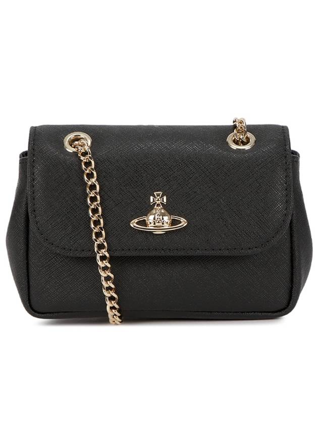 Logo Cross Bag Black - VIVIENNE WESTWOOD - BALAAN 2