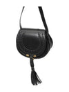 Marcie Leather Small Cross Bag Black - CHLOE - BALAAN 2