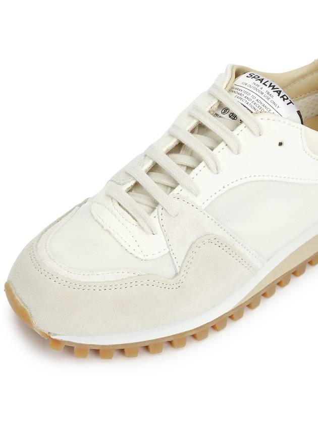 Men's Trail Leather Low Top Sneakers White - SPALWART - BALAAN 8