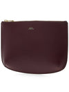 Sarah Clutch Bag Burgundy - A.P.C. - BALAAN 3