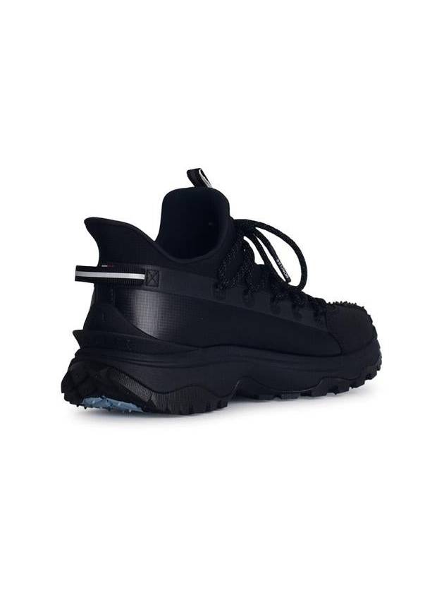 Moncler 'Lite2' Black Tech Fabric Sneakers - MONCLER - BALAAN 3