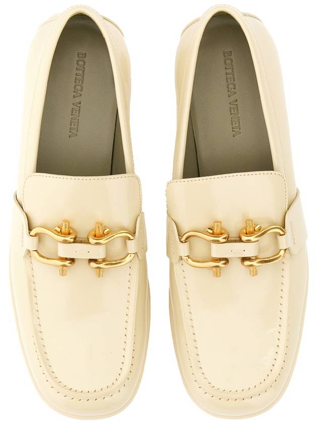 Chain Loafers Ivory - BOTTEGA VENETA - BALAAN 4