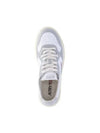 Men's Medalist Low Leather Sneakers Grey White - AUTRY - BALAAN 6