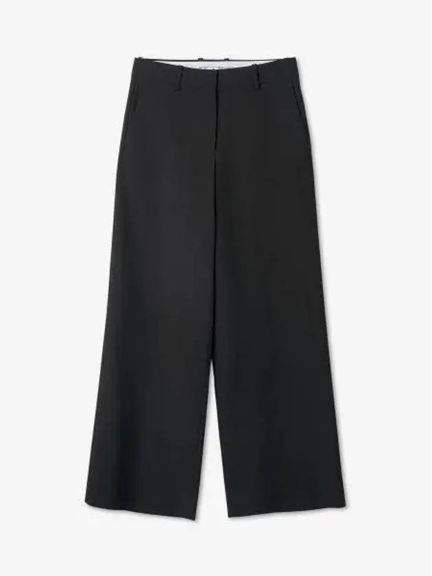 High Waist Wide Pants Black - OFF WHITE - BALAAN 2