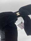 CC logo velvet women s hairpin - CHANEL - BALAAN 5