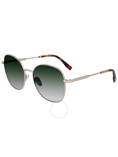 Lacoste Green Gradient Oval Ladies Sunglasses L257S 710 56 - LACOSTE - BALAAN 1