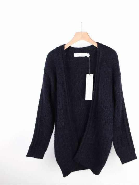 ZIGGY Cardigan Navy AJ207 BLU23 - IRO - BALAAN 1