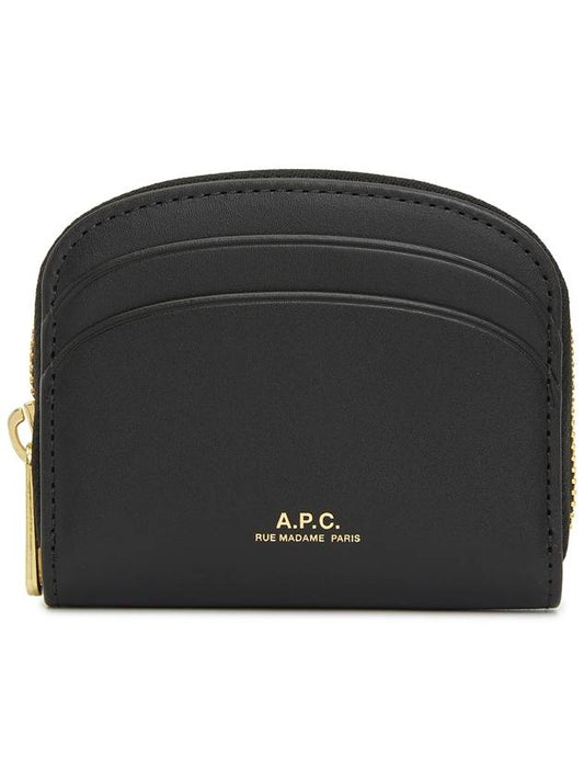 Half Moon Card Coin Wallet Black - A.P.C. - BALAAN 2