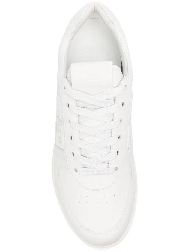 G4 Leather Low Top Sneakers White - GIVENCHY - BALAAN 5