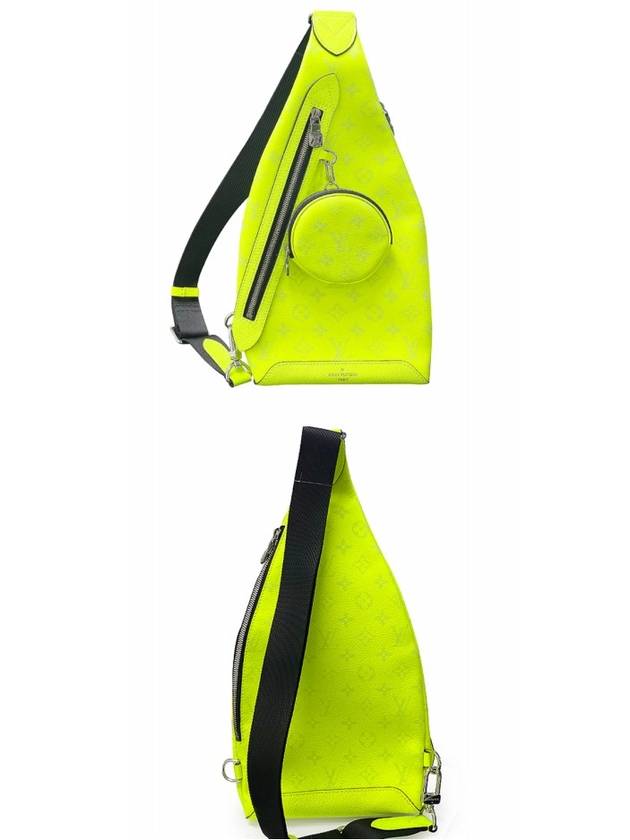 Duo Sling Bag Neon Yellow - LOUIS VUITTON - BALAAN 5