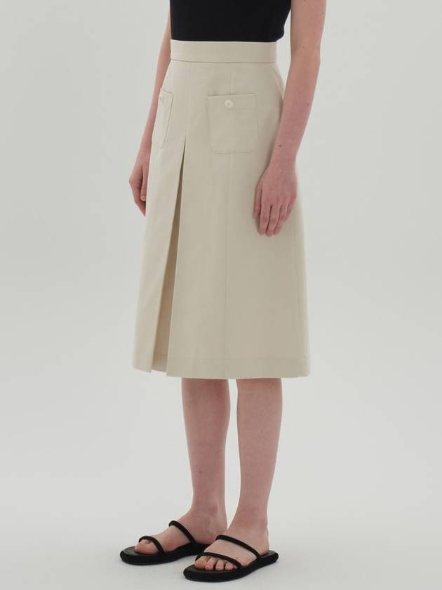 Isabelle skirt cream - JUN BY JUN K - BALAAN 2