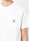 I030434 Pocket Logo Patch Short Sleeve TShirt - CARHARTT - BALAAN 5