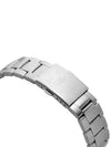 Men's Automatic Metal Watch Silver Black - SEIKO - BALAAN 4