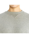 Classic Loopback 4-Bar Sweater Midi Dress Light Grey - THOM BROWNE - BALAAN 7