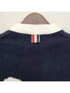 Thome Browne 4 Bar Cardigan Navy - THOM BROWNE - BALAAN 9