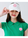 Smile sun visor WHITE - MONBIRDIE GOLF - BALAAN 7