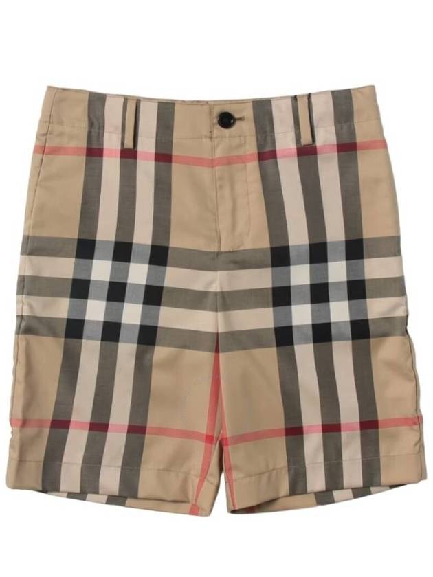 Kids Vintage Check Shorts Beige - BURBERRY - BALAAN 2