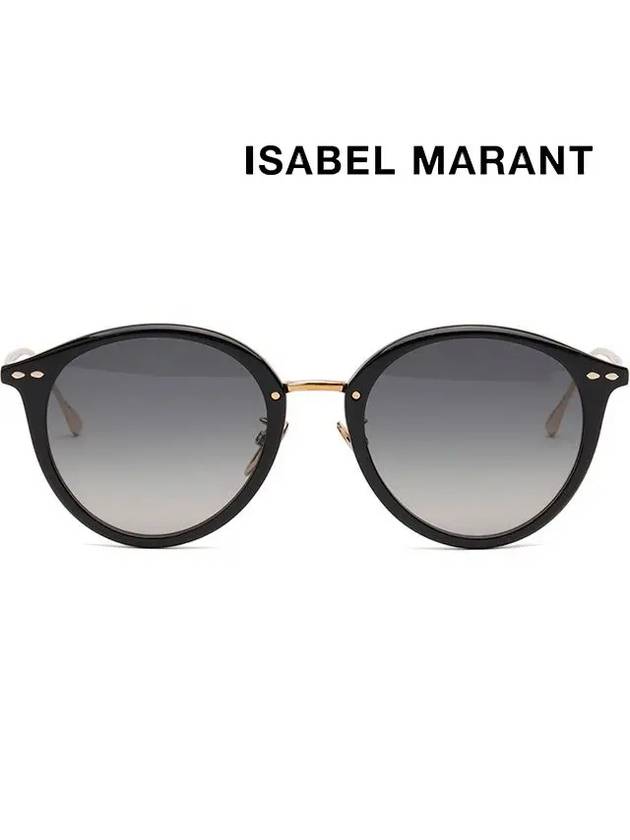 Sunglasses IM0035S 2M29O black horn rim - ISABEL MARANT - BALAAN 3