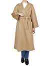 Ludmilla Belted Single Coat Camel - MAX MARA - BALAAN 4