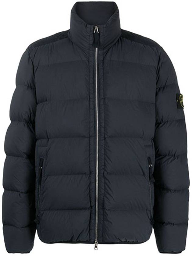 Seamless Tunnel Nylon Down Padding Navy - STONE ISLAND - BALAAN 2