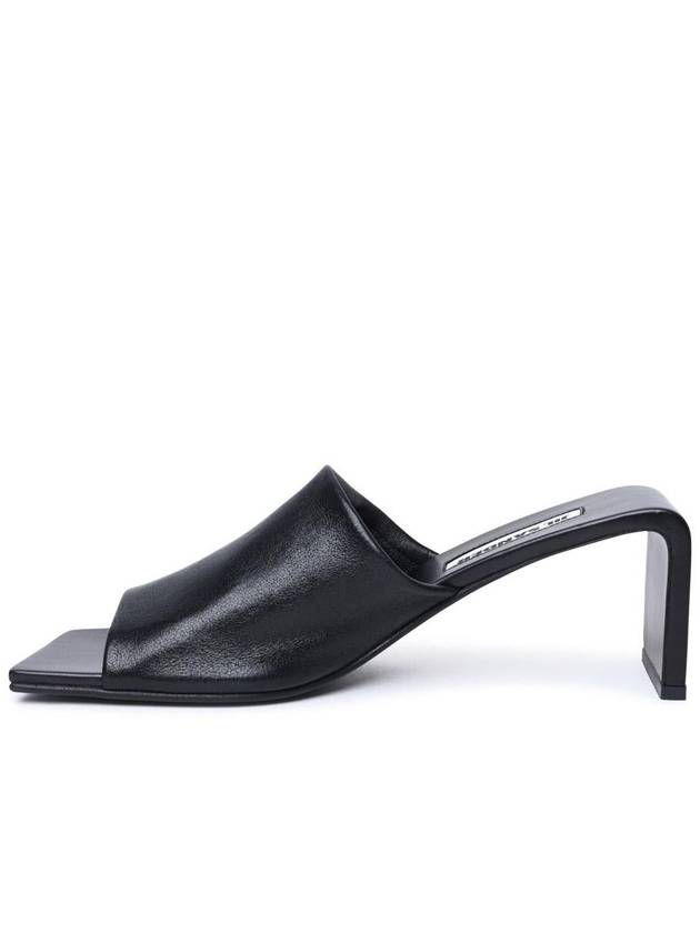 Square Open Toe Leather Sandals J15WP0124P6598 - JIL SANDER - BALAAN 4