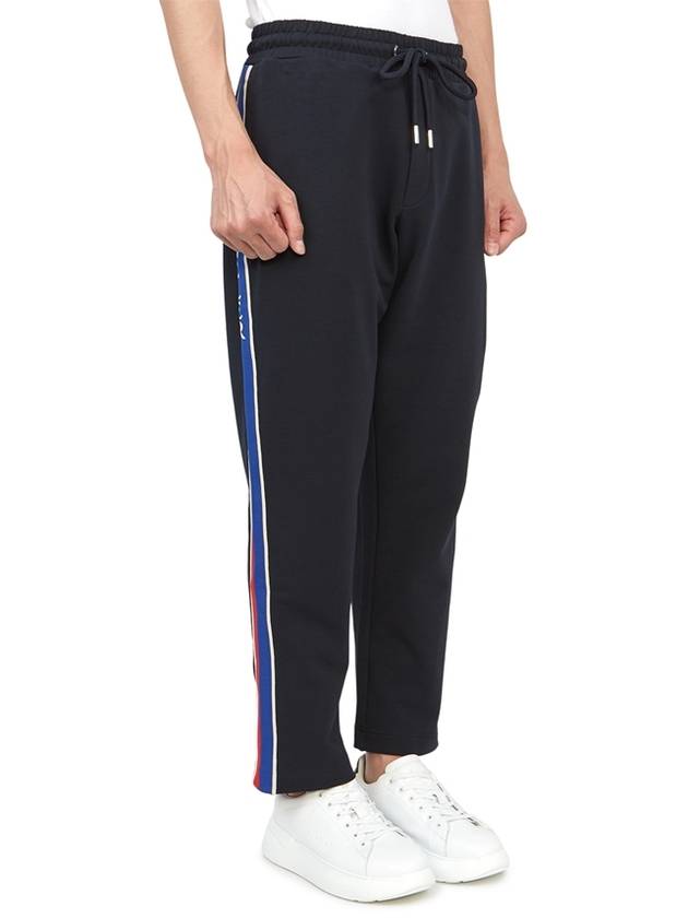 Logo Patch Track Pants Blue - MONCLER - BALAAN 5