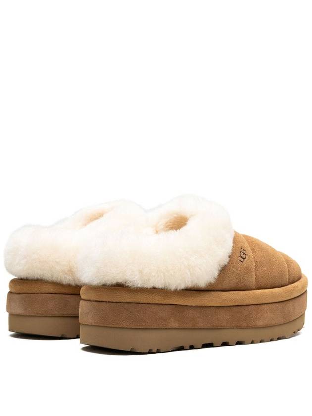 Tazzlita Logo Suede Slippers Chestnut - UGG - BALAAN 4