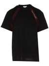 Alexander McQueen T shirts and Polos Black - ALEXANDER MCQUEEN - BALAAN 1