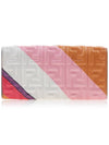 multicolor continental chain long wallet - FENDI - BALAAN.