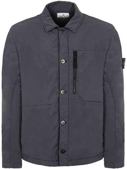 Skin Touch Nylon Garment Dyed Jacket Charcoal - STONE ISLAND - BALAAN 2