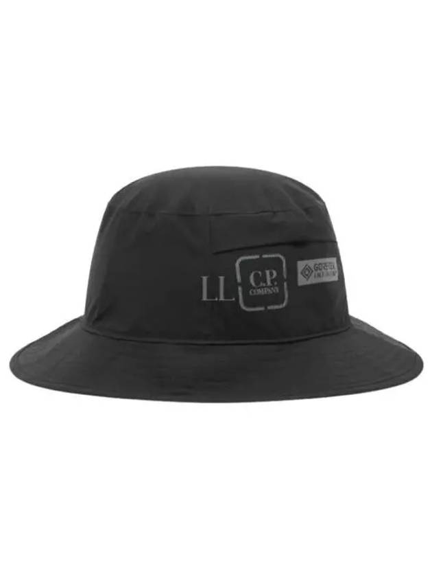 Gore-Tex Infinium Bucket Hat Black - CP COMPANY - BALAAN 2