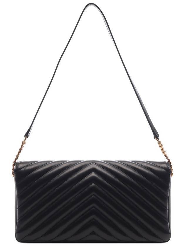 Kate 99 Chain Quilted Lambskin Shoulder Bag Black - SAINT LAURENT - BALAAN 5