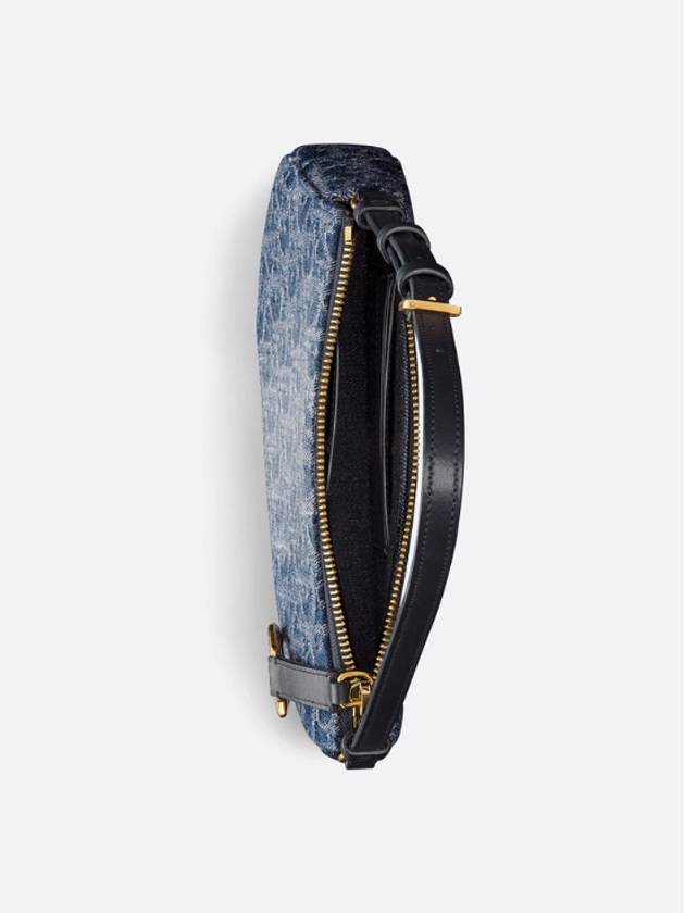 Saddle Rodeo Pouch Bag Blue - DIOR - BALAAN 4