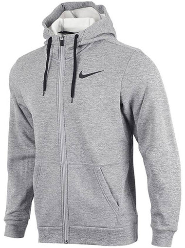 Therma Zip-Up Hoodie Grey - NIKE - BALAAN 1