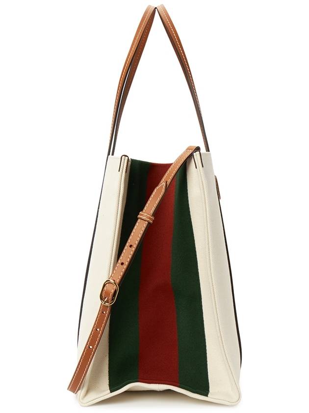 Women's Interlocking Tote Bag White - GUCCI - BALAAN 4