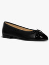 Lambskin Ballerina Flats Black - CHANEL - BALAAN 4