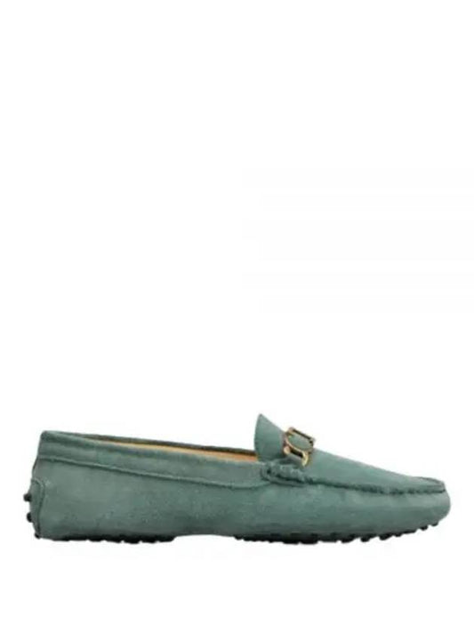 Suede Gommino Driving Shoes Green - TOD'S - BALAAN 2