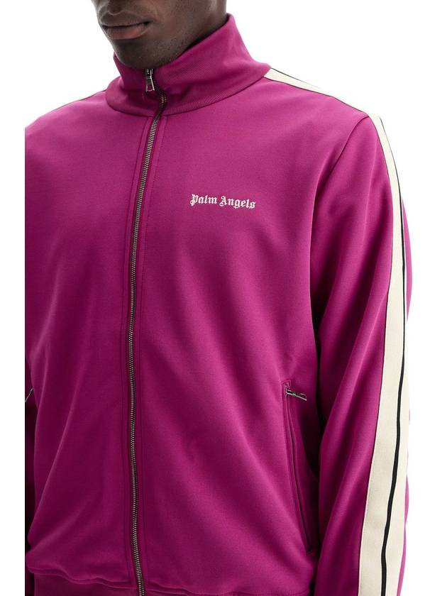 Palm Angels Classic Logo Track Jacket Purple - PALM ANGELS - BALAAN 5