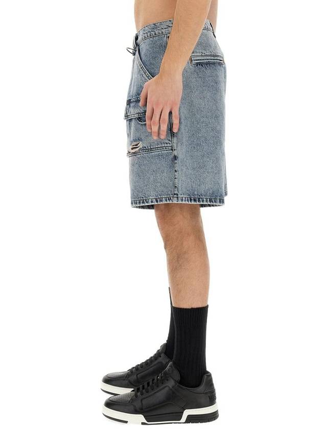 short pants 03420282 DENIM - MOSCHINO - BALAAN 5