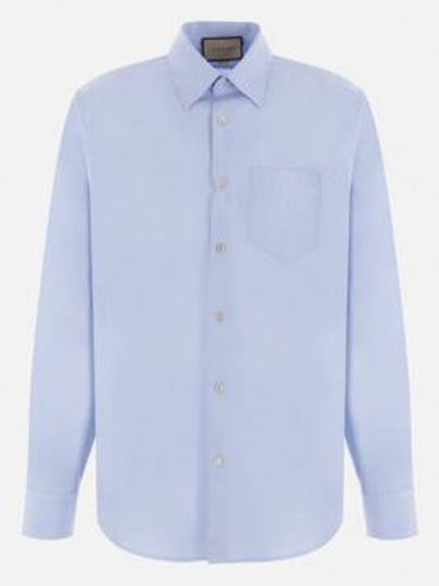 Shirt 770269ZAPP9 4990 Blue - GUCCI - BALAAN 2