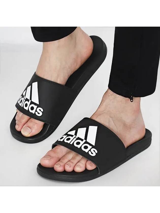 Adilette Comfort Slippers Black - ADIDAS - BALAAN 2