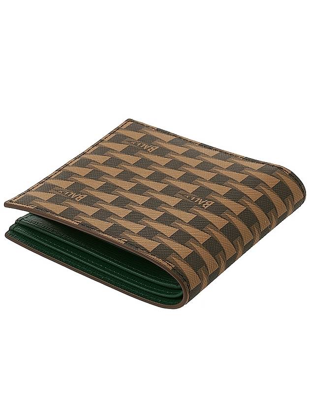 Monogram Pennant Half Wallet Brown - BALLY - BALAAN 5