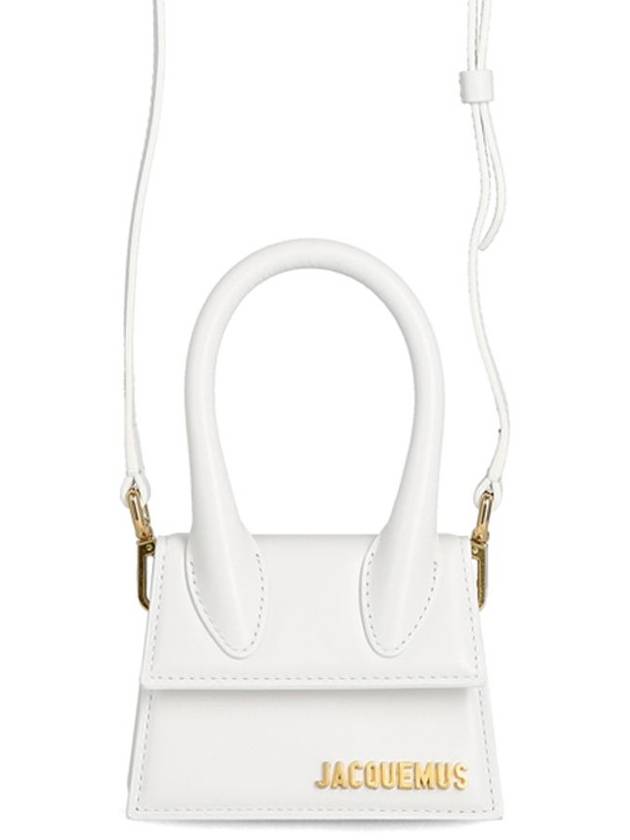 Le Chiquito Leather Cross Bag White - JACQUEMUS - BALAAN 1