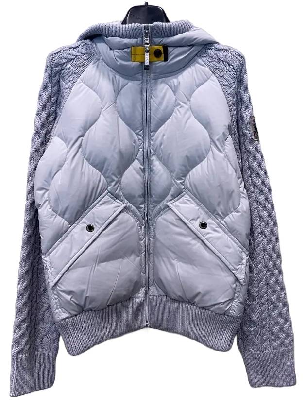 Parajumpers PWHYBAK33 778 Knit Padding Gray - STONE ISLAND - BALAAN 1