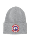 Arctic Disc Torque Wool Beanie Heather Grey - CANADA GOOSE - BALAAN 1