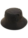 Wax Logo Bucket Hat Olive - BARBOUR - BALAAN 2