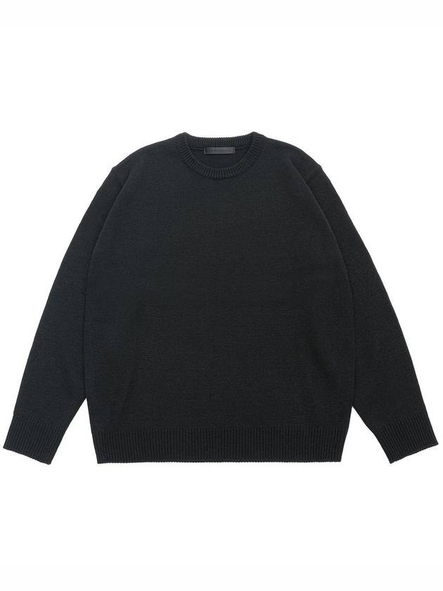 Minimal Round Knit Black - C WEAR BY THE GENIUS - BALAAN 7